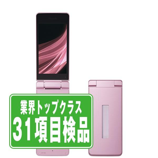 SHARP（シャープ） SH-02L AQUOS ケータイ ピンク SIMフリー 中古