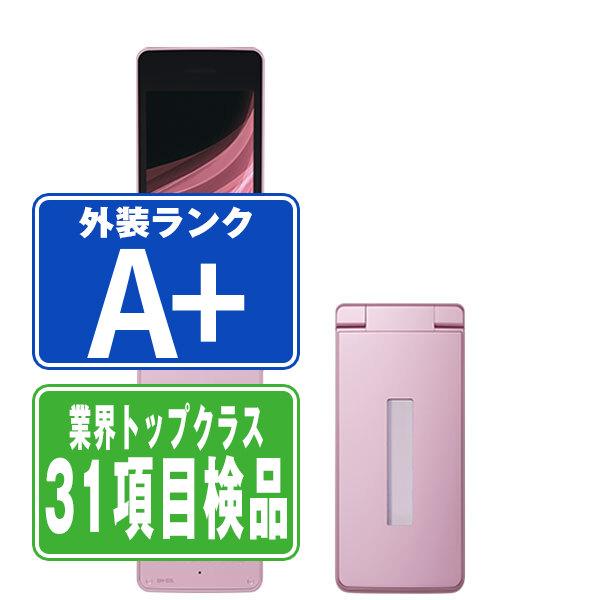 AQUOS SH-02Lピンク 折りたたみ式携帯電話 SHARP（シャープ） SH-02L AQUOS ケータイ ピンク SIMフリー 中古