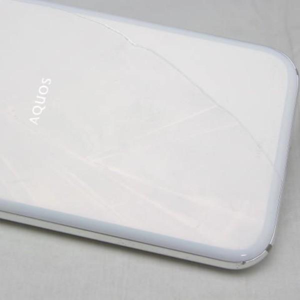 Simフリー Docomo Sh 03j Aquos R Zirconia White 訳あり C ランク 白ロム あすつく対応 保証あり Kiz スマホ 本体 0423 中古