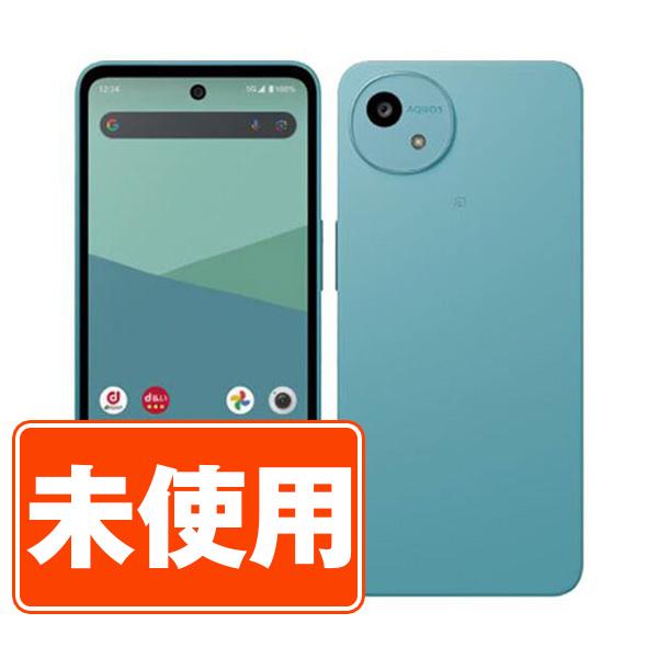 AQUOS 新古品 SH-52F wish5 ワカバ SIMフリー ドコモ スマホ 本体 あす