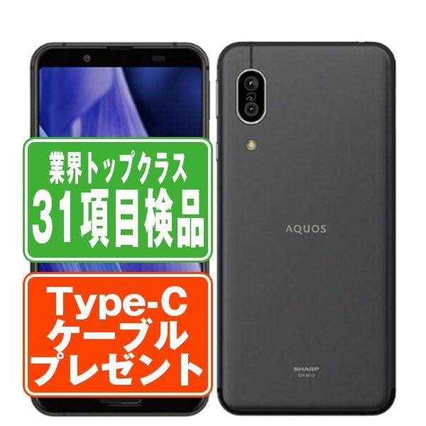 SHARP（シャープ） SHV48 AQUOS sense3 basic ブラック SIMフリー au