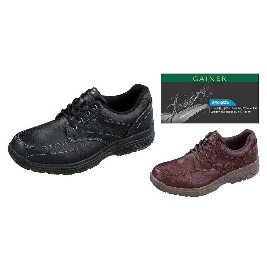 ゲイナー 001 防水 幅広4e メンズ ウォーキング コンフォートシューズ Gn 001 靴の雅楽 通販 Yahoo ショッピング