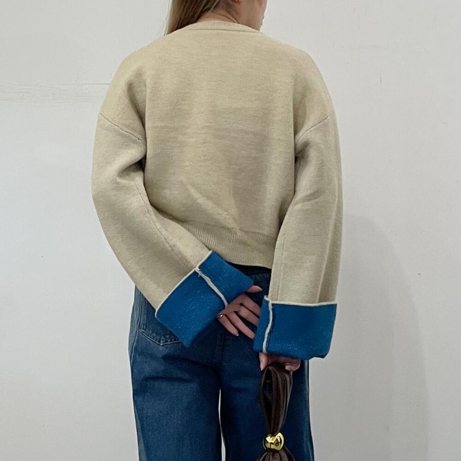 【新品未使用】LARDINI(ラルディーニ)アルパカウール ニットカーディガン 新品未使用】LARDINI(ラルディーニ)アルパカウール ニット