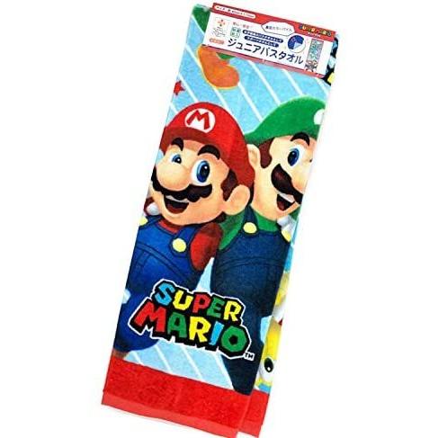 最大97 オフ スポーツタオル プールタオル 男の子 女の子 ジュニア用 キャラクター バスタオル スーパー マリオ フレッシュメンバーズ ブルー キッズ 子供 夏 海 Materialworldblog Com