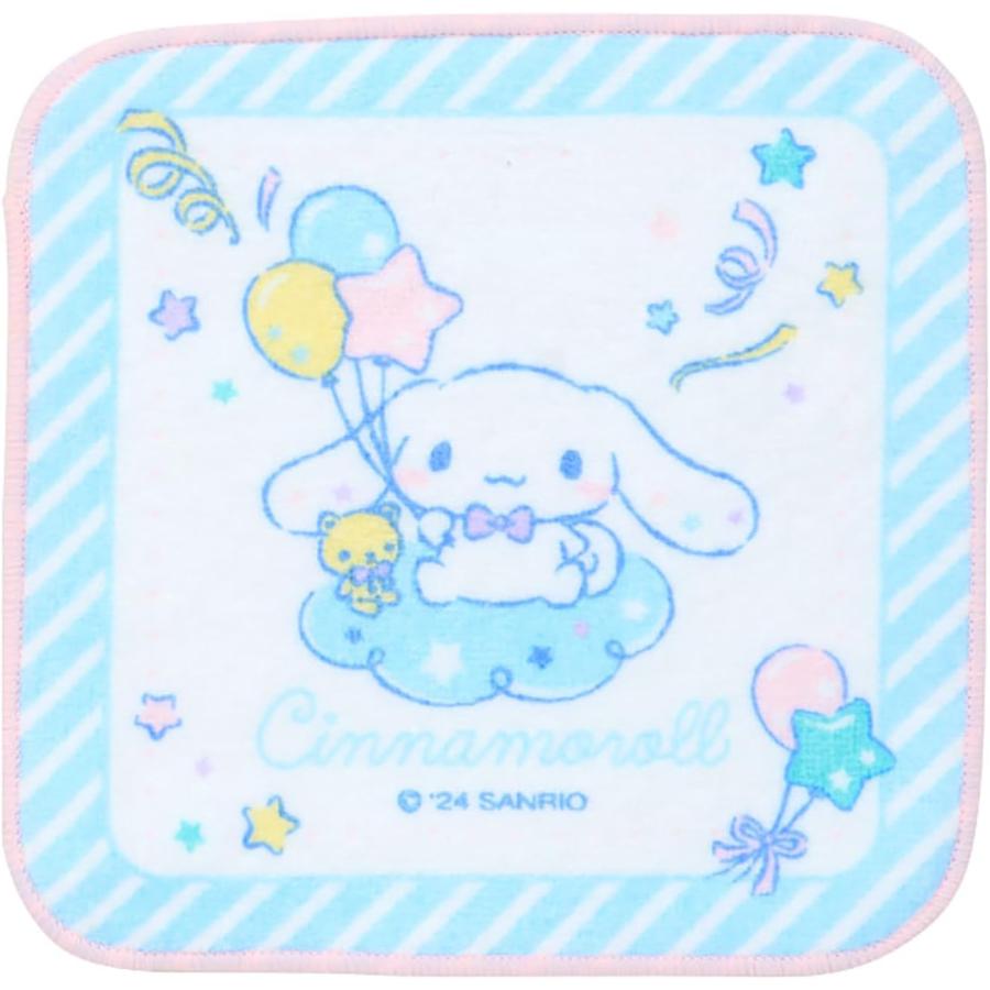 シナモロール ミニタオル 4枚組 ハンカチセット 幼稚園 保育園 こども