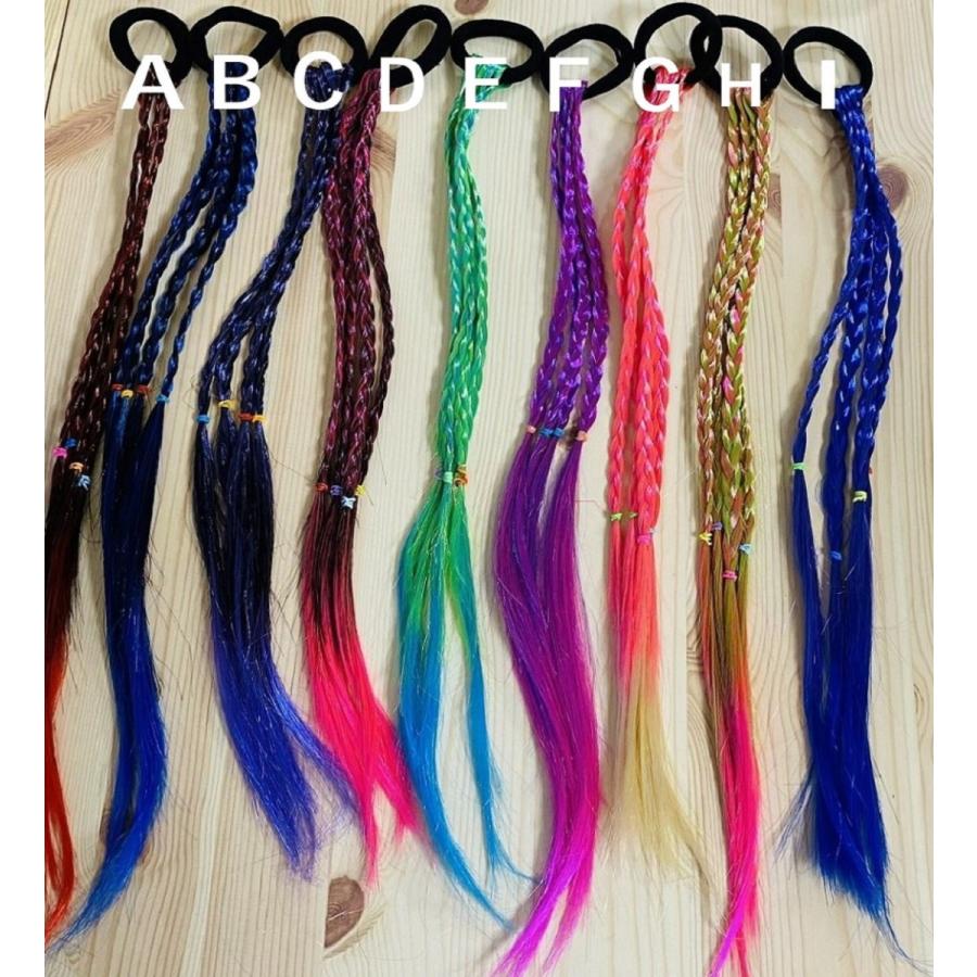 正規店 エクステ ダンス 髪型 ヘアゴム キッズ 子供 ヒップホップ カラフル ファッション ヘアー エクステンション 付け方 イベント コスプレ Whitesforracialequity Org