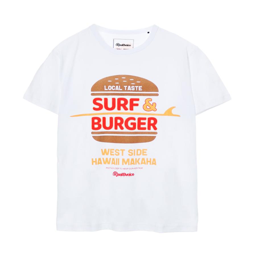 RealBvoice【リアルビーボイス】RBV BURGER T-SHIRT ハンバーガー サーフィン サーフボード Tシャツ 半袖 メンズ｜garakuta-ga｜02