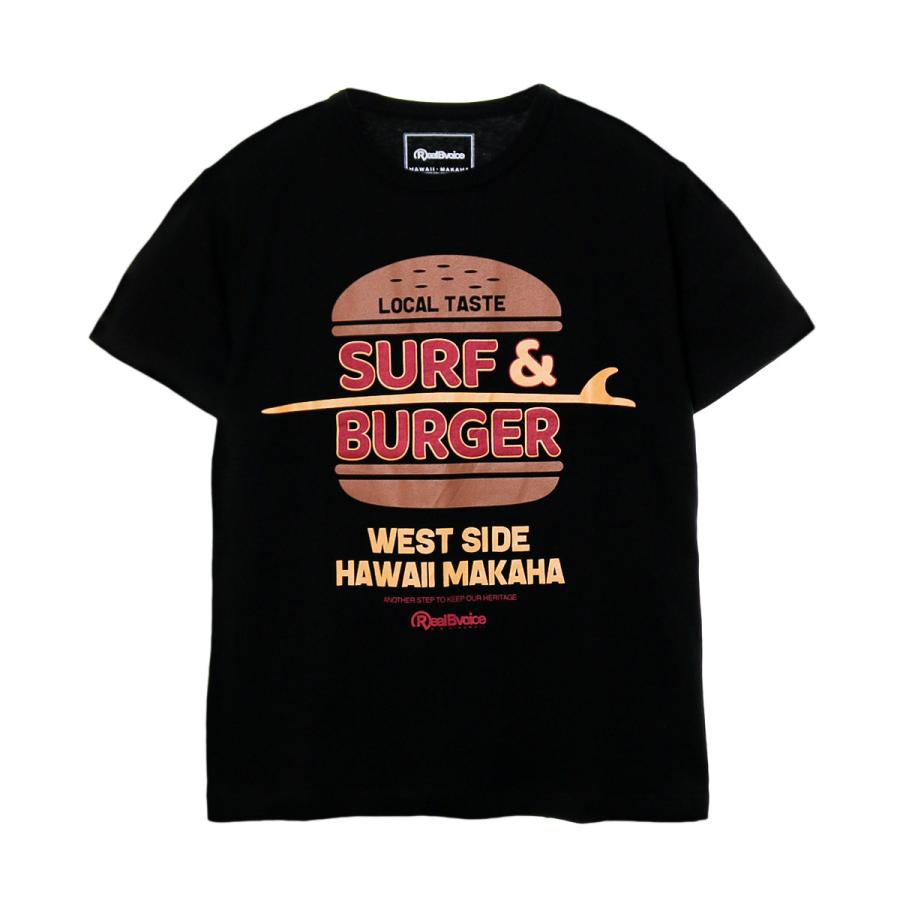 RealBvoice【リアルビーボイス】RBV BURGER T-SHIRT ハンバーガー サーフィン サーフボード Tシャツ 半袖 メンズ｜garakuta-ga｜05