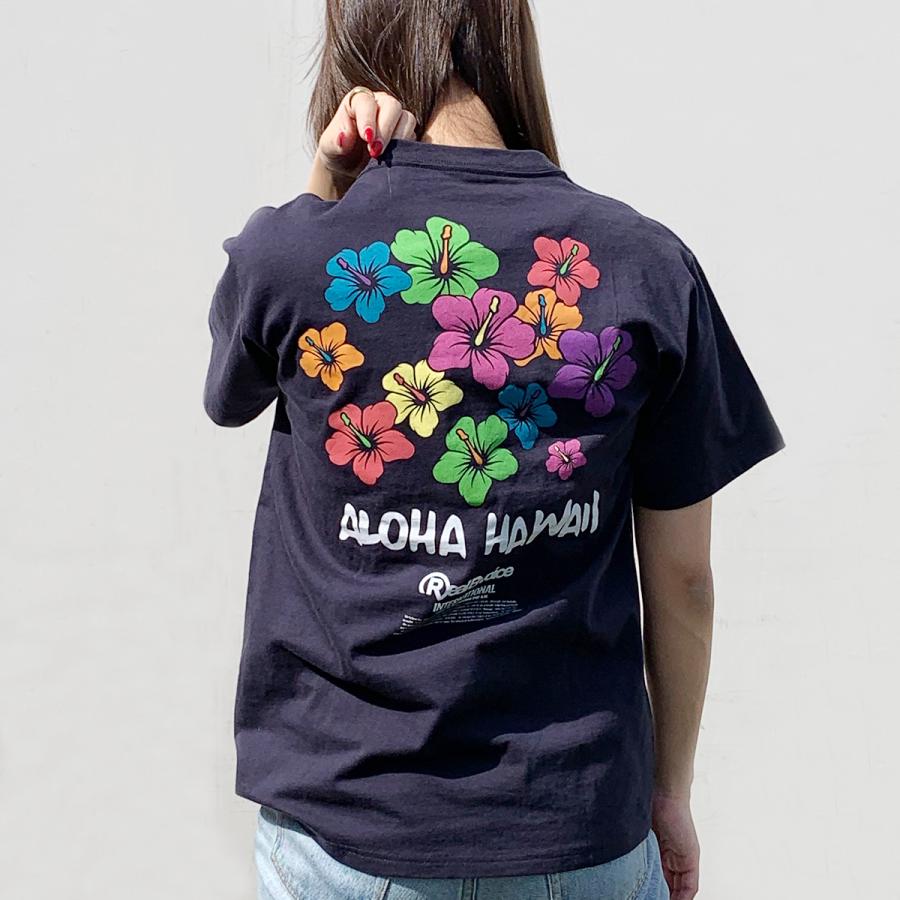 RealBvoice【リアルビーボイス】[WOMENS]RBV MULTI FLOWER T-SHIRT Tシャツ 半袖 レディース｜garakuta-ga｜15