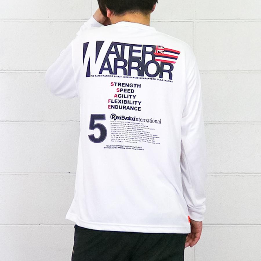 RealBvoice【リアルビーボイス】WATER WARRIOR DRY LONG T-SHIRT Tシャツ ドライ 吸水速乾 UVカット 長袖 メンズ 熱中症対策 日焼け防止｜garakuta-ga｜11