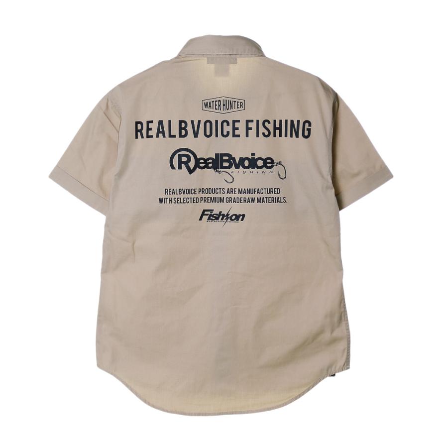 RealBvoice【リアルビーボイス】[FISHINGライン]FISHING WARRIOR WORK SHIRT シャツ 半袖 メンズ｜garakuta-ga｜09