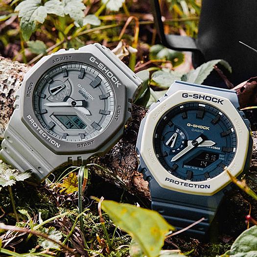 『国内正規品』GA-2110ET-8AJF グレー カシオ CASIO Gショック G-SHOCK 腕時計 灰色 新品｜garakuta-ga｜03