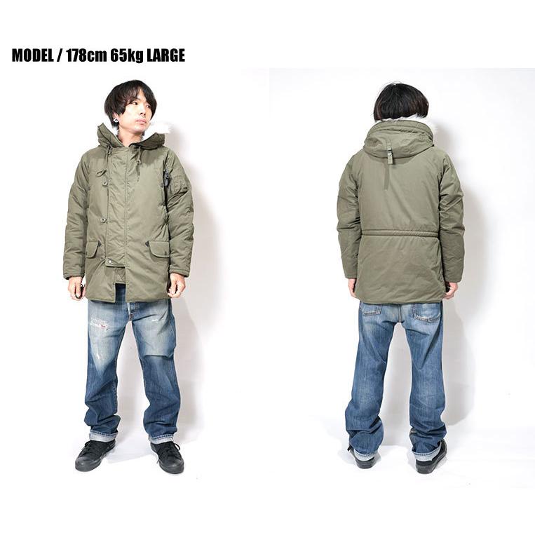 HOUSTON（ヒューストン） 51110 N-3B FLIGHT JACKET ブラック 黒