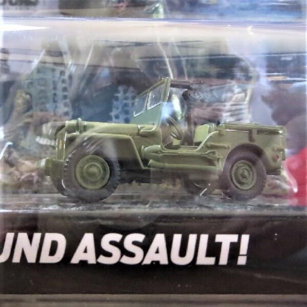ゴジラ JOHNNYLIGHTNING ミニカー 1:64 Johnny Lightning Godzilla Ground Assault With 1/64