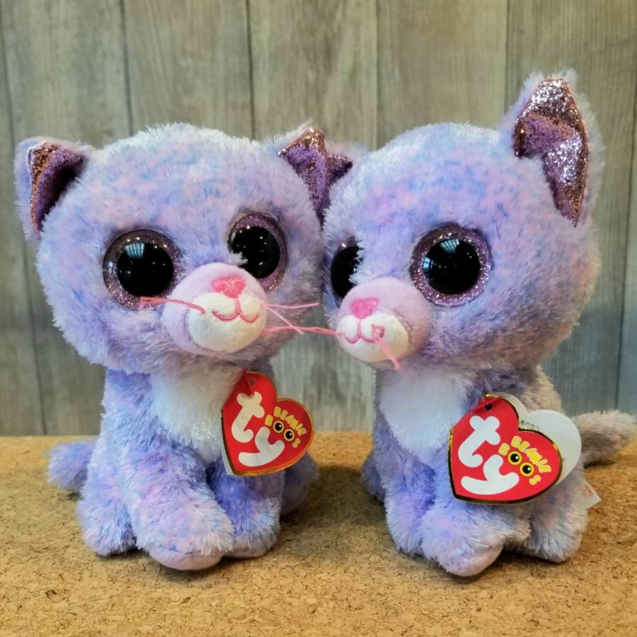 ビーニーブーズ ty 〔 キャシディー 〕M ネコ 猫 ふわふわ 動物