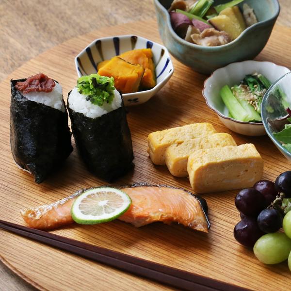 盆栽用木製台座とプレートセット 四十沢木材工芸 KITO 匙面折敷 丸 欅 木製 トレー ワンプレート 天然木