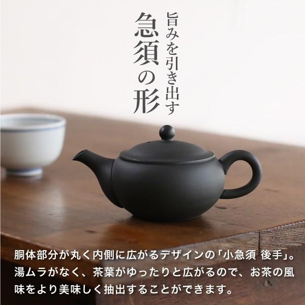 常滑焼 白山 後手急須　茶銚　茶器　茶道具 常滑焼 急須 280ml 白山作（藻掛） 木箱入り | お茶きん