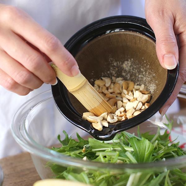 東屋 薬味寄せ 竹製 日本製 国産 すり鉢 おろし金 : がらんどう 手仕事