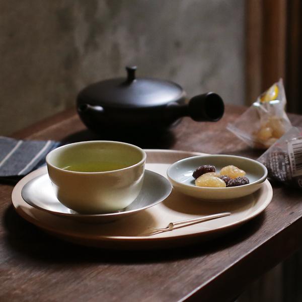 東屋 山茶盆 栃（トチ） トレイ トレー 挽物 お盆 日本製 : がらんどう