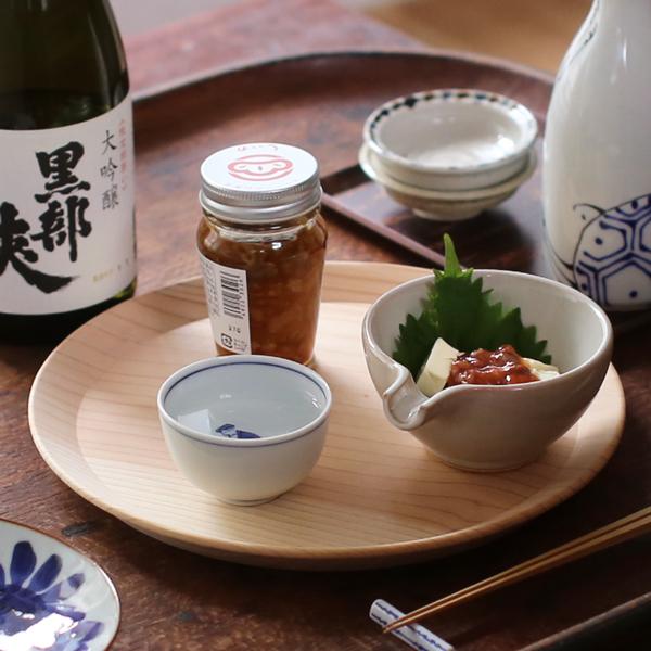 東屋 山茶盆 杉（スギ） トレイ トレー 挽物 お盆 日本製 : がらんどう