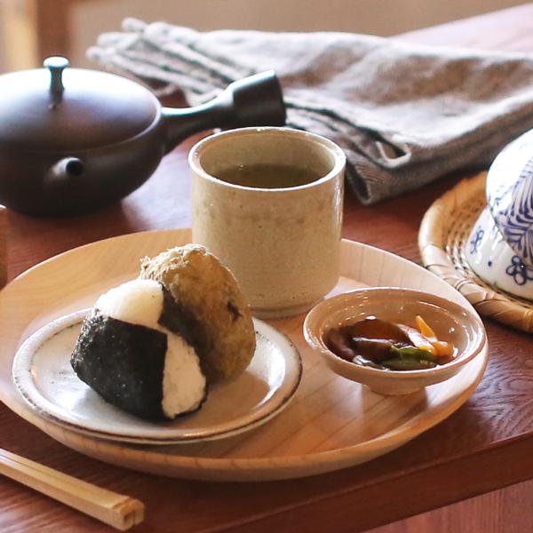 東屋 山茶盆 杉（スギ） トレイ トレー 挽物 お盆 日本製 : がらんどう