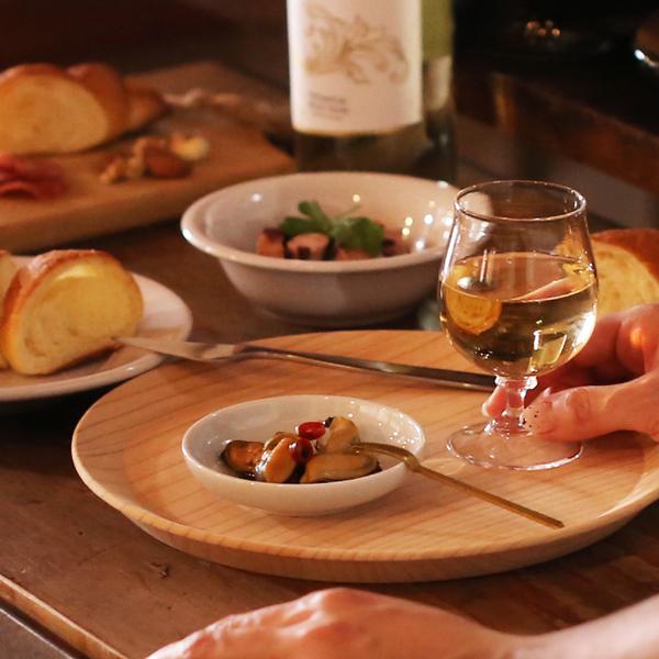 東屋 山茶盆 杉（スギ） トレイ トレー 挽物 お盆 日本製 : がらんどう