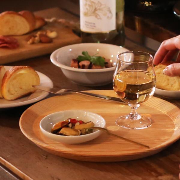 東屋 山茶盆 松（マツ） トレイ トレー 挽物 お盆 日本製 : がらんどう