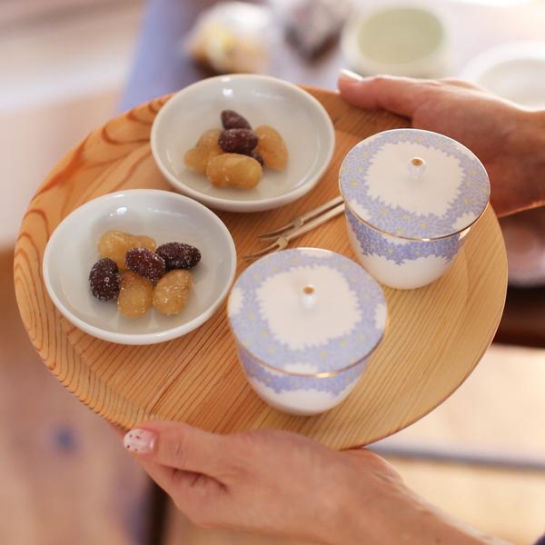 東屋 山茶盆 松（マツ） トレイ トレー 挽物 お盆 日本製 : がらんどう