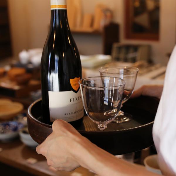 東屋 BAR ワイン fresco フレスコ 猿山修 吹きガラス ワイングラス