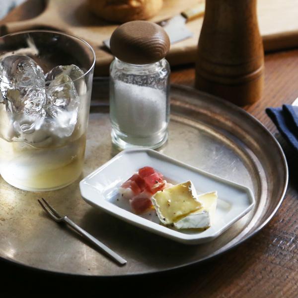 東屋 隅切 四角 波佐見焼 お皿 プレート 光春窯 角皿 小皿 日本製