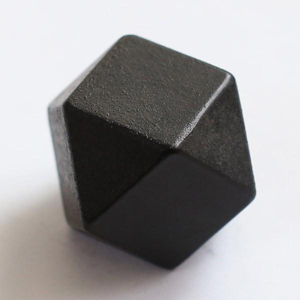 FUTAGAMI ペーパーウエイト 四角 黒ムラ 真鍮 真鍮鋳肌 文鎮