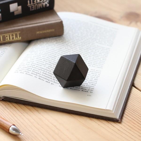 FUTAGAMI ペーパーウエイト 四角 黒ムラ 真鍮 真鍮鋳肌 文鎮