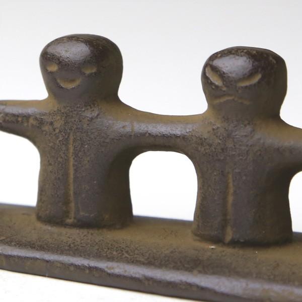 文鎮 喜怒哀楽 南部鉄器 馬場忠寛 馬場 忠寛 | 南部鉄器 ペーパー