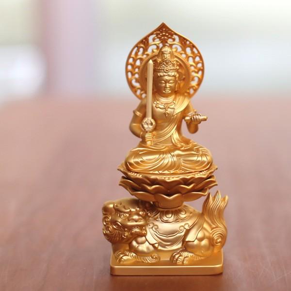 仏像 文殊菩薩 15cm : がらんどう 手仕事品と贈り物 - 通販 - Yahoo