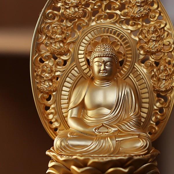 仏像 釈迦如来座像 18ｃｍ :bu-012:がらんどう 手仕事品と贈り物 