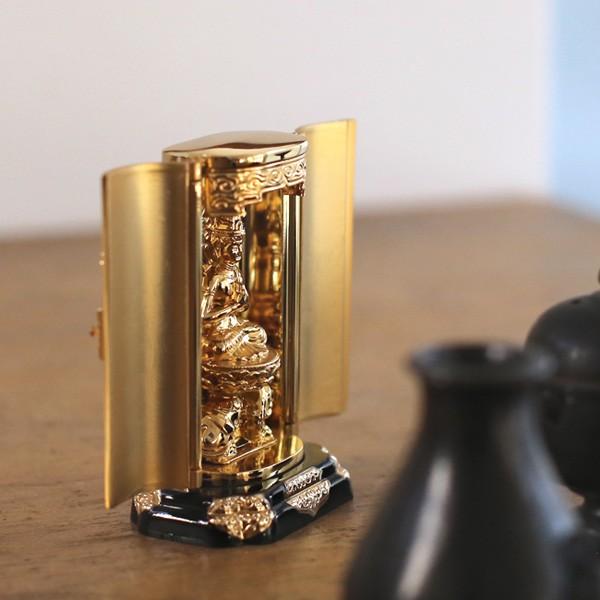 仏像 普賢菩薩 厨子 9.7cm_1