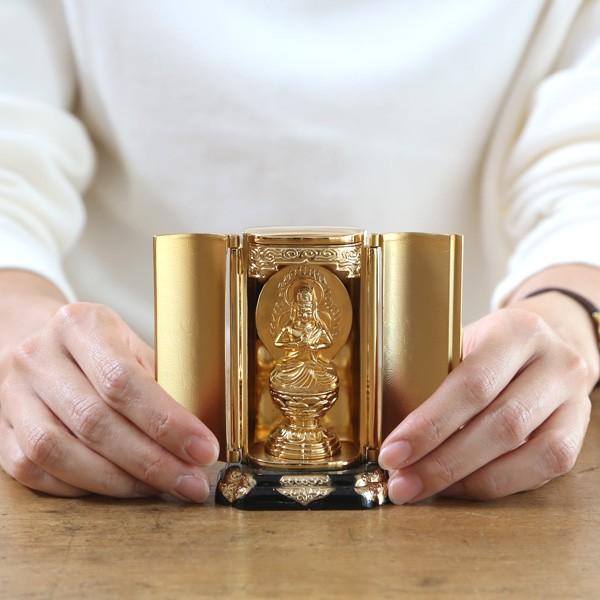 仏像 大日如来 厨子 9.7cm_2