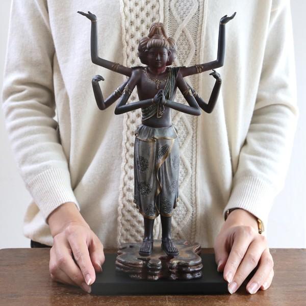 阿修羅像 仏像 イスム 阿修羅 : がらんどう 手仕事品と贈り物 - 通販
