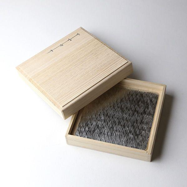 すずがみ　３枚セット　桐箱 すずがみ（錫紙） 桐箱 SS 11×11（cm） syouryu シマタニ昇龍工房