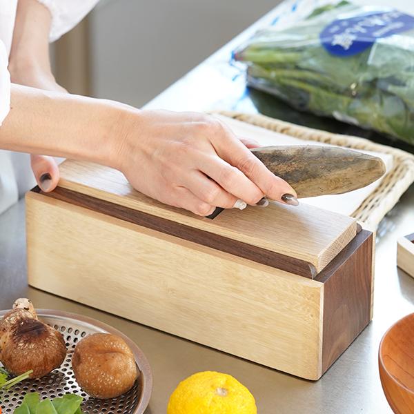 台屋 鰹節削り器 キリノ 引き出し式 ウォルナット 箱型 桐 日本製 三条