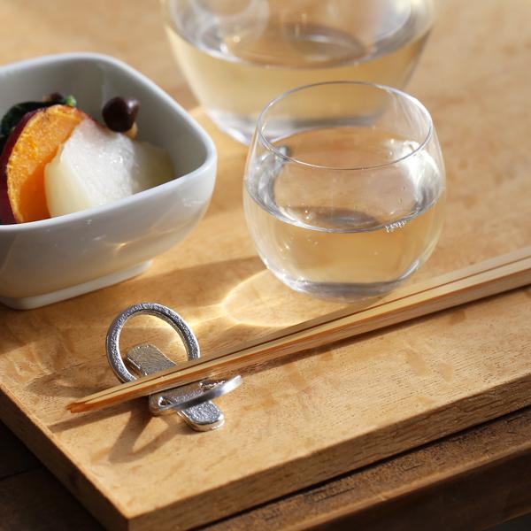 能作 箸置 「8」 5ヶ入 錫 テーブルウェア 結婚祝い ギフト 記念品