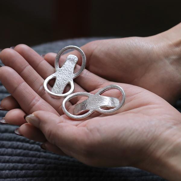 能作 箸置 「8」 5ヶ入 錫 テーブルウェア 結婚祝い ギフト 記念品