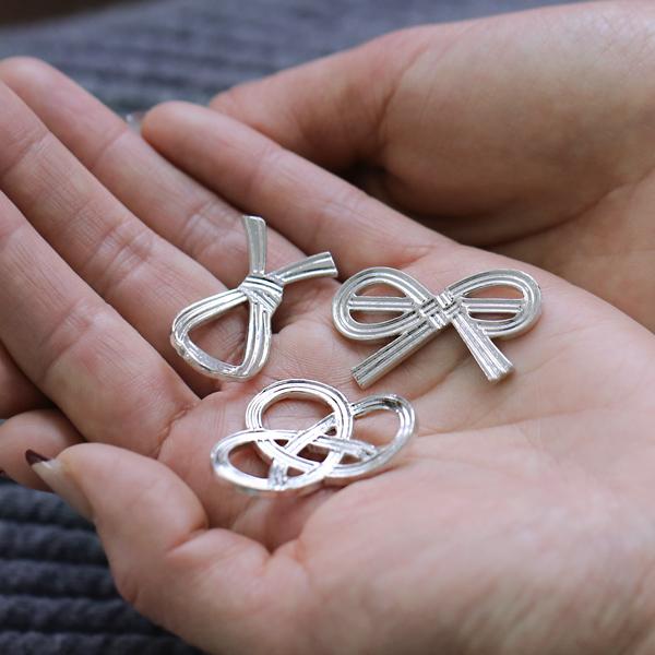 能作 箸置 結び 錫 テーブルウェア 結婚祝い ギフト 記念品 プレゼント