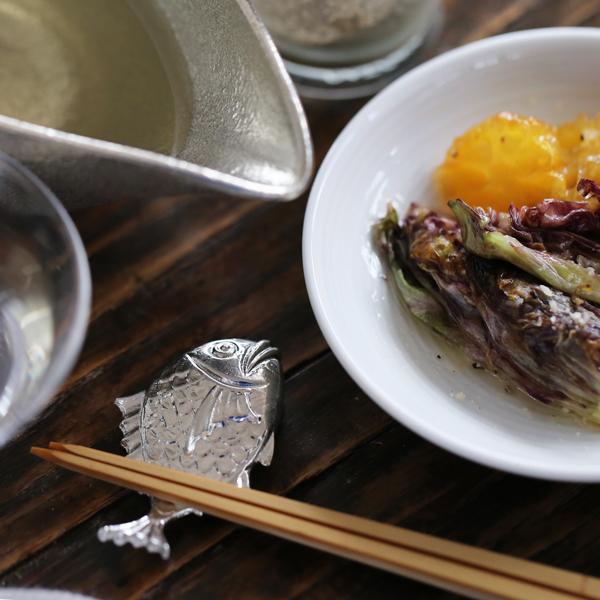 能作 箸置 鯛の箸置き 錫 テーブルウェア ギフト 記念品 プレゼント