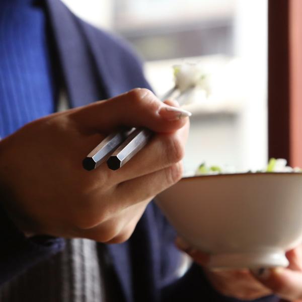 江戸木箸 青黒檀 七角 利久箸 23.5cm 大黒屋 箸 夫婦箸 贈り物