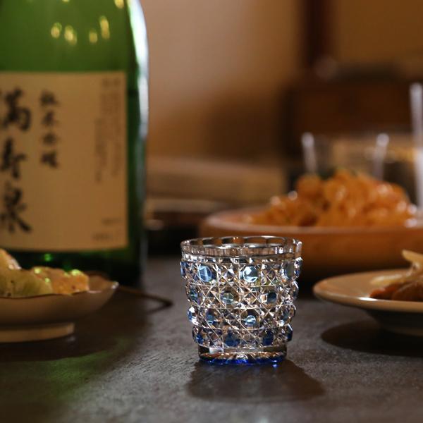 堀口硝子 籠目文切立盃 : がらんどう 手仕事品と贈り物 - 通販 - Yahoo