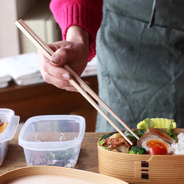 廣箸 よろしぃおあがり 6膳入り 杉角 吉野杉/桧 箸 取り箸 菜箸 来客用