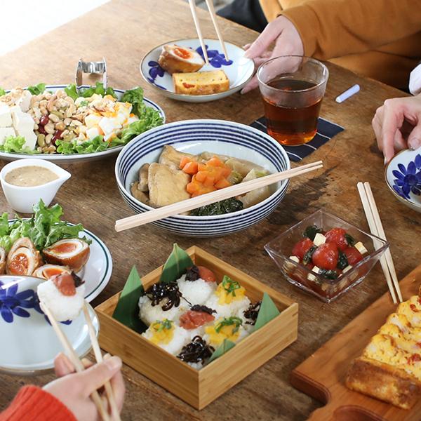 廣箸 よろしぃおあがり 6膳入り 杉角 吉野杉/桧 箸 取り箸 菜箸 来客用