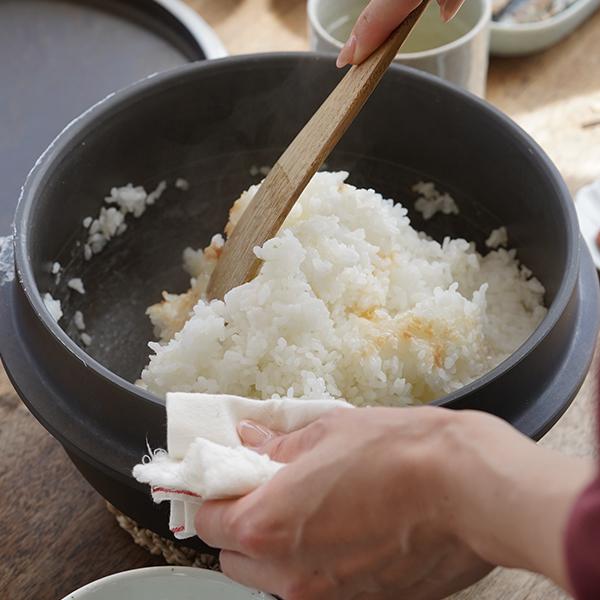 イハラ製作所 アラヒ 4合炊き アルミ製羽釜 ご飯釜 羽釜 早炊き 厚手