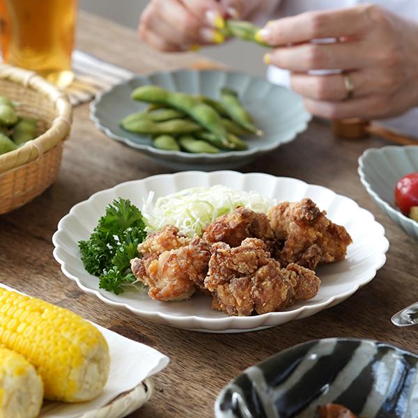 JICON 菊皿 中皿 今村製陶 磁今 平皿 プレート 有田焼 結婚祝い 内祝い